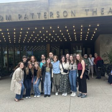 Theatre students travel to Stratford festival