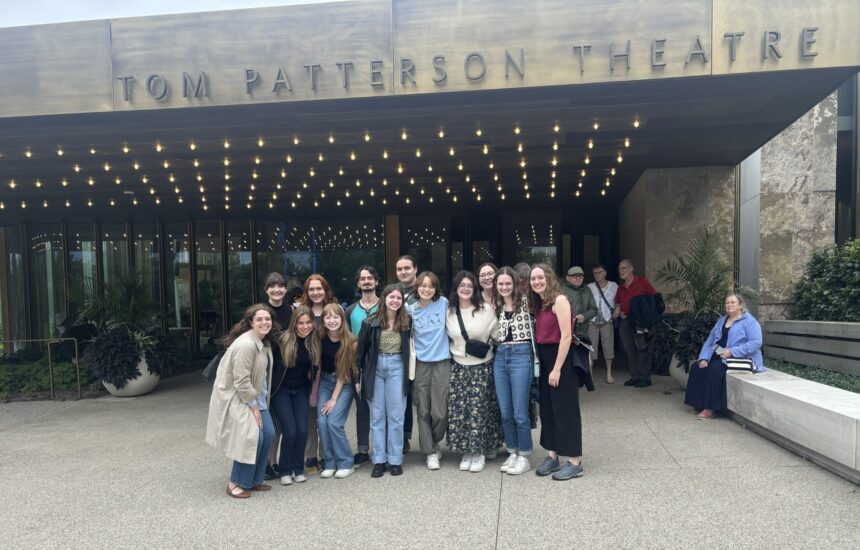 Theatre students travel to Stratford festival