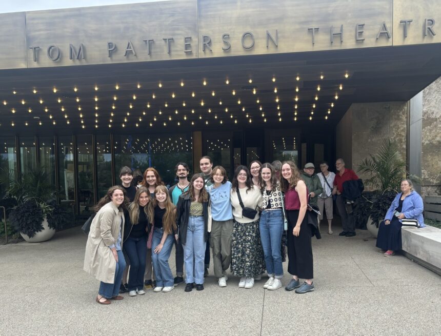 Theatre students travel to Stratford festival