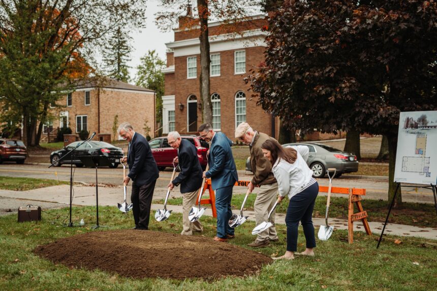 college baptist groundbreaking College Baptist breaks ground on expansion