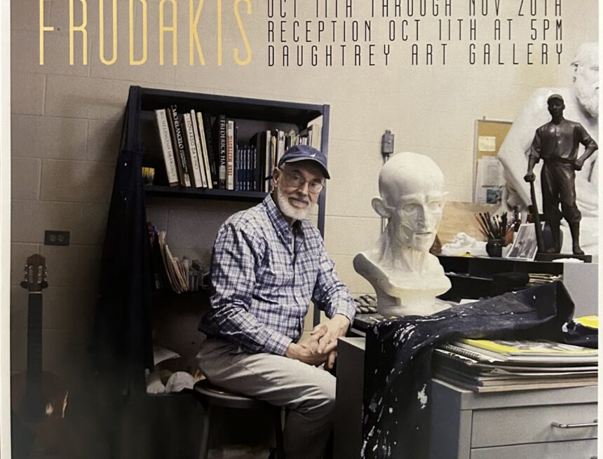 Art Professor Anthony Frudakis exhibits his life’s work
