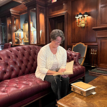 Touching, seeing, smelling history: take a peek inside the archives of Mossey Library