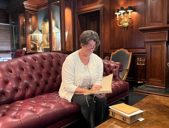 Touching, seeing, smelling history: take a peek inside the archives of Mossey Library