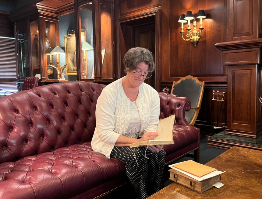 Touching, seeing, smelling history: take a peek inside the archives of Mossey Library
