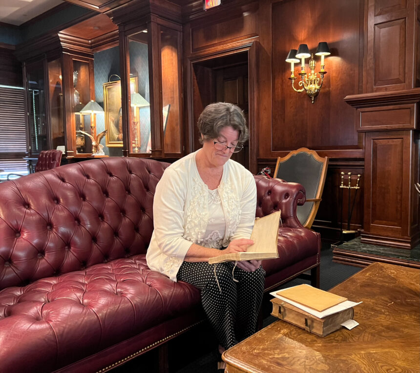 Touching, seeing, smelling history: take a peek inside the archives of Mossey Library