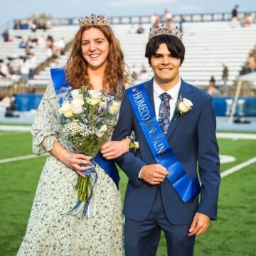 Q&A: Lizzie Penola and Lincoln Teti talk homecoming court