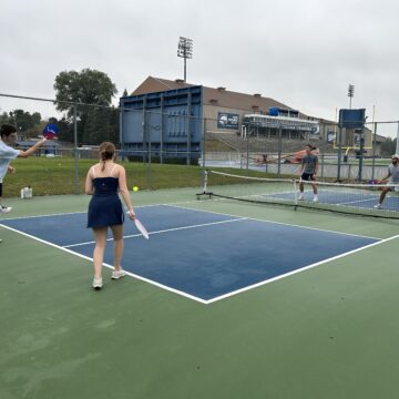 A taste of the craze: Campus Rec hosts pickleball tournament