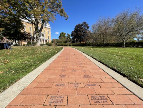Follow the red brick road: Collegian names top ten alum bricks on campus