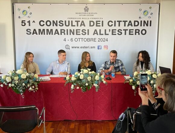 Parliamentary procedure: Student speaks in San Marino to defend dual citizenship program