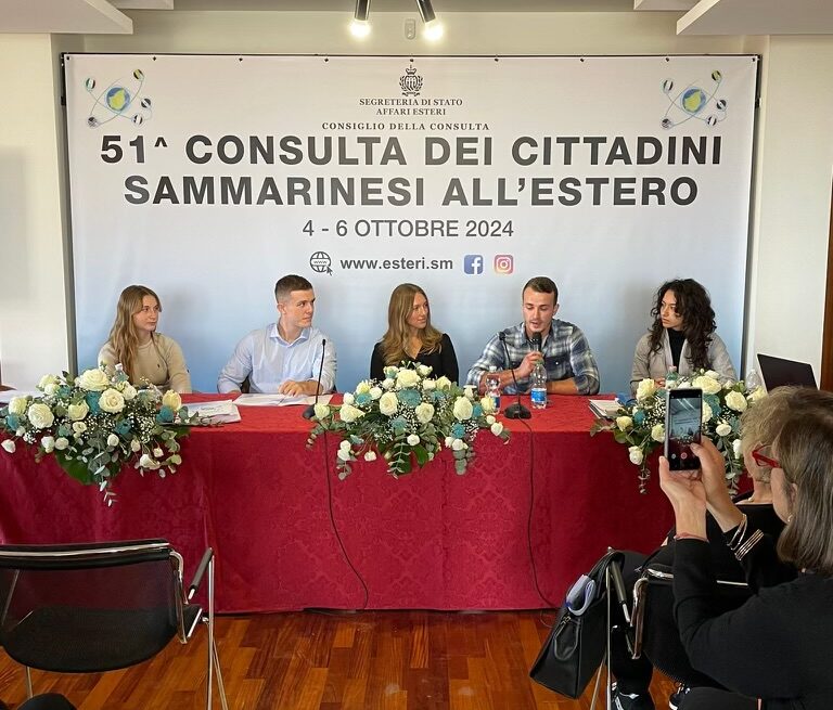 Parliamentary procedure: Student speaks in San Marino to defend dual citizenship program