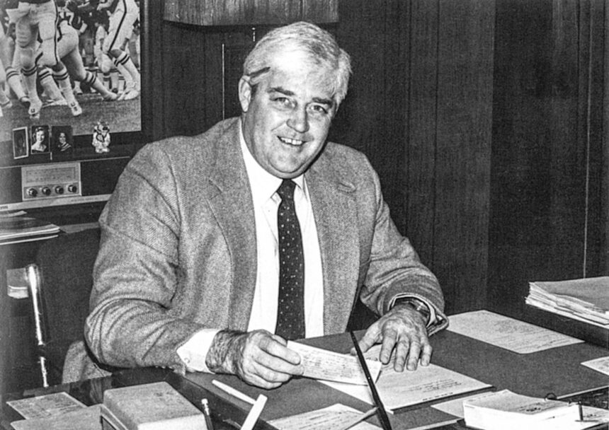 National Champion Football Coach Dick Lowry Passes