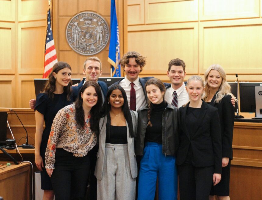 Mock trial teams compete in Boston, Madison