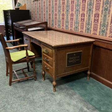 Von Mises room lets students study amongst history