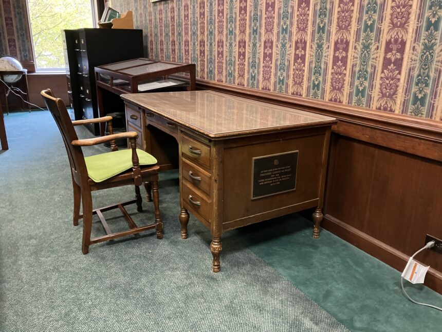 Von Mises room lets students study amongst history