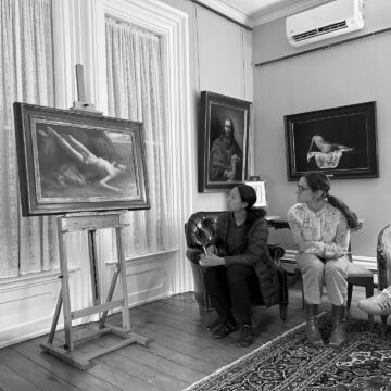 Alumnus hosts ‘Food and Art’ for the 1844 Society