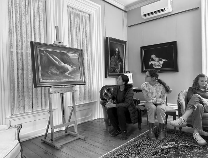 Alumnus hosts ‘Food and Art’ for the 1844 Society