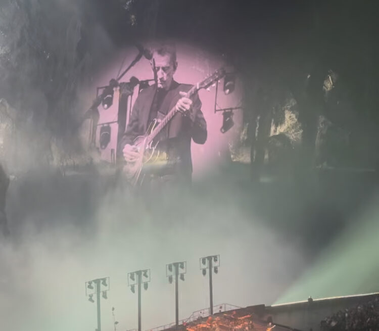 Under the glow of pixels: The Eagles rock the Sphere