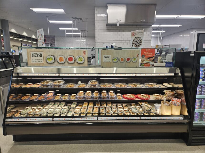 Who makes the Meijer sushi?