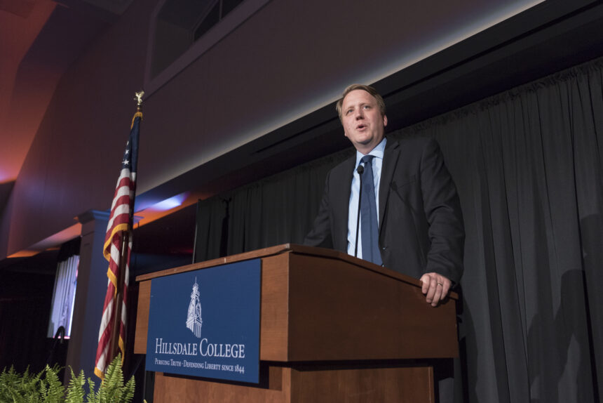 Hillsdale grad announces bid for governor