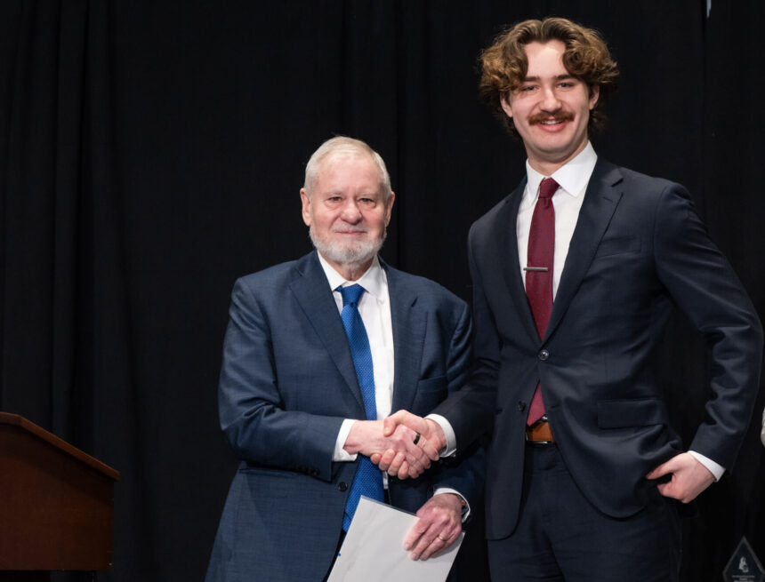 Sophomore wins oratory competition