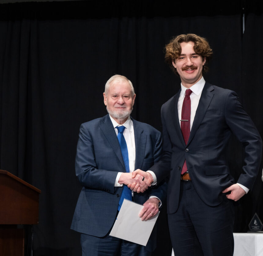 Sophomore wins oratory competition