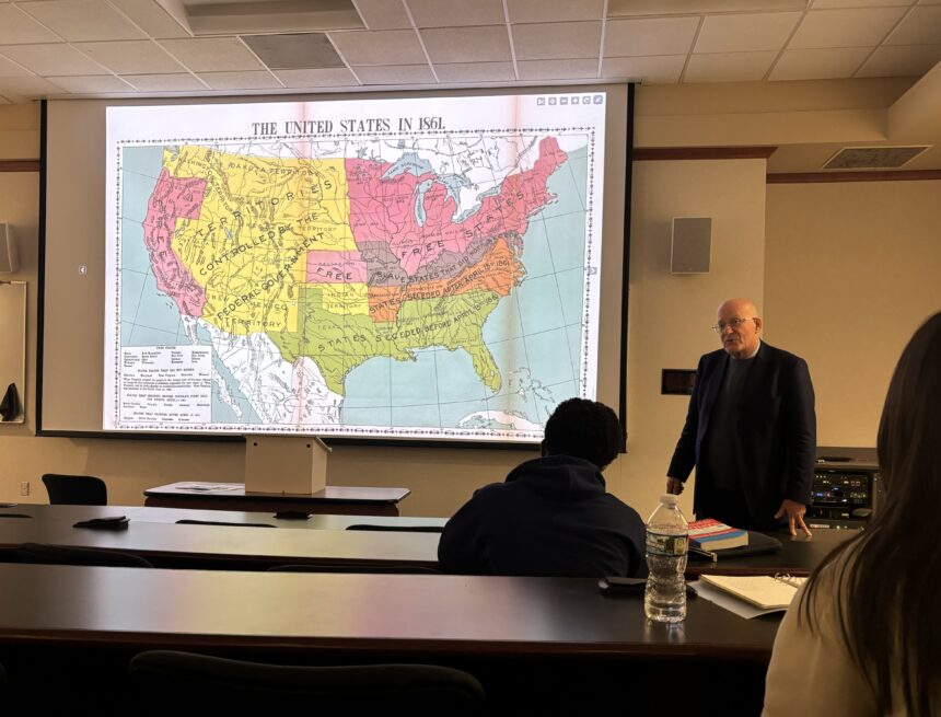 Historian gives international perspective on Civil War