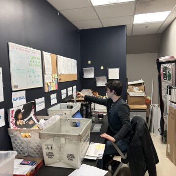 Hillsdale student mail room workers keep campus sorted 