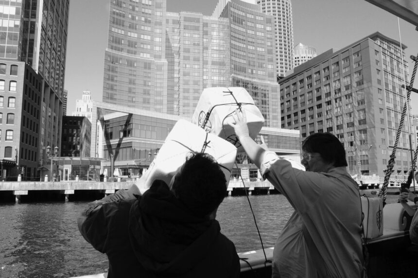 Students throw tea on military history trip to New England