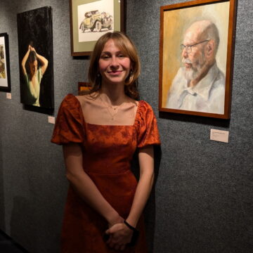 Last senior art exhibit shows in Daughtery gallery