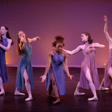 Students choreograph pieces 