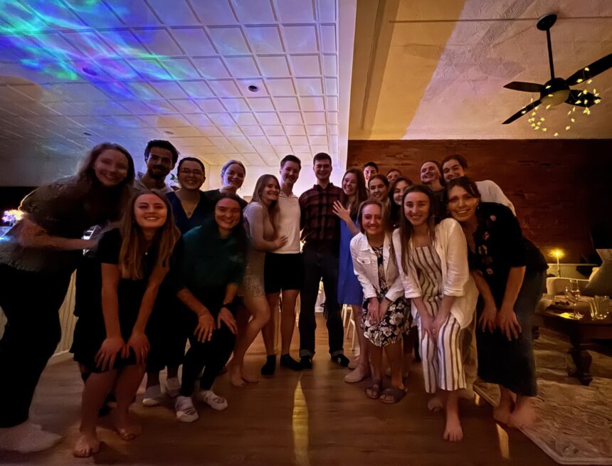 Campus blacks out, dorms go up