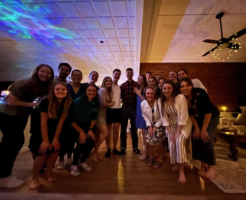 Campus blacks out, dorms go up