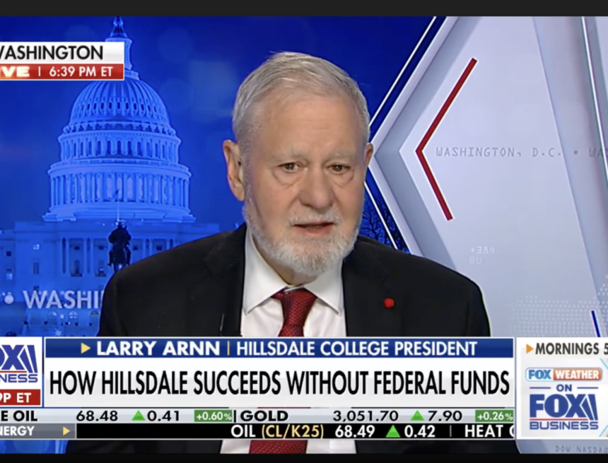 Arnn discusses education on TV, X