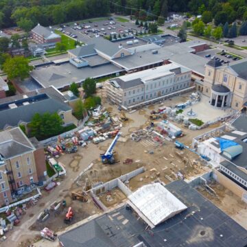 College continues construction on classical education building