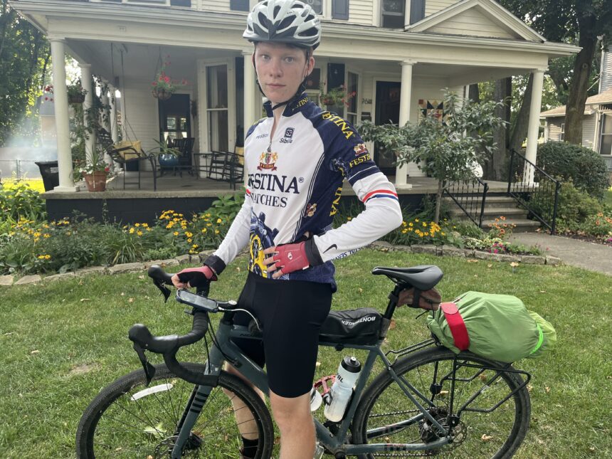 Freshman takes the scenic route to Hillsdale