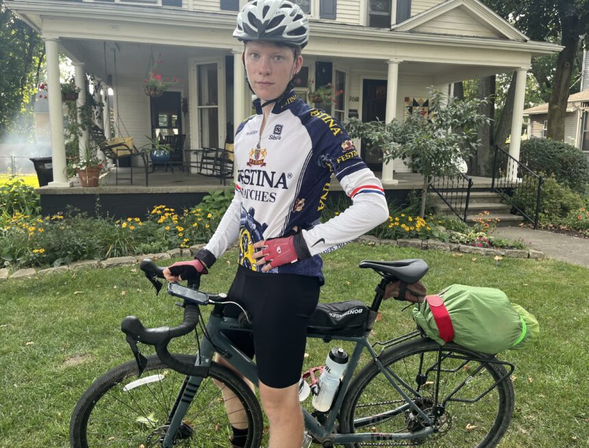 Freshman takes the scenic route to Hillsdale
