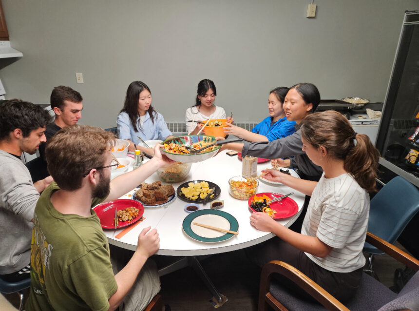 Beyond Saga: Students whip up homemade meals