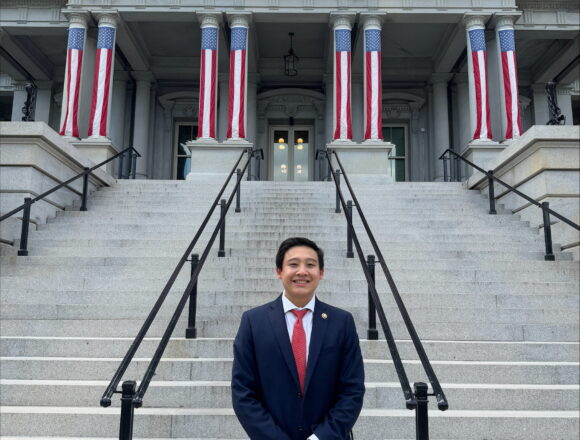 Students clock in for work in the big city