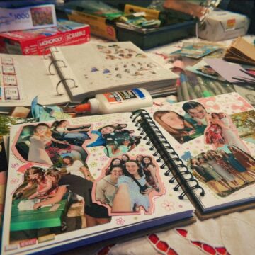 Scrapbooking: memories on paper, not online