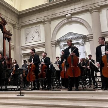 Hillsdale College Symphony Orchestra performs Romantic pieces for parents