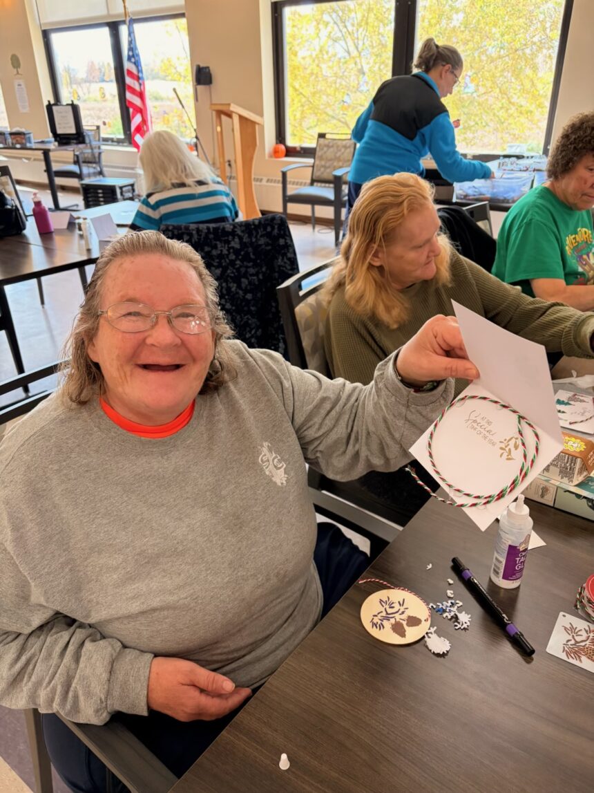 Senior crafting session raises identity fraud awareness