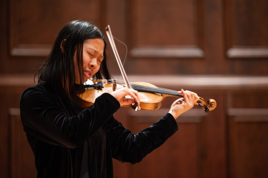 Seniors hit the note at annual aria competition