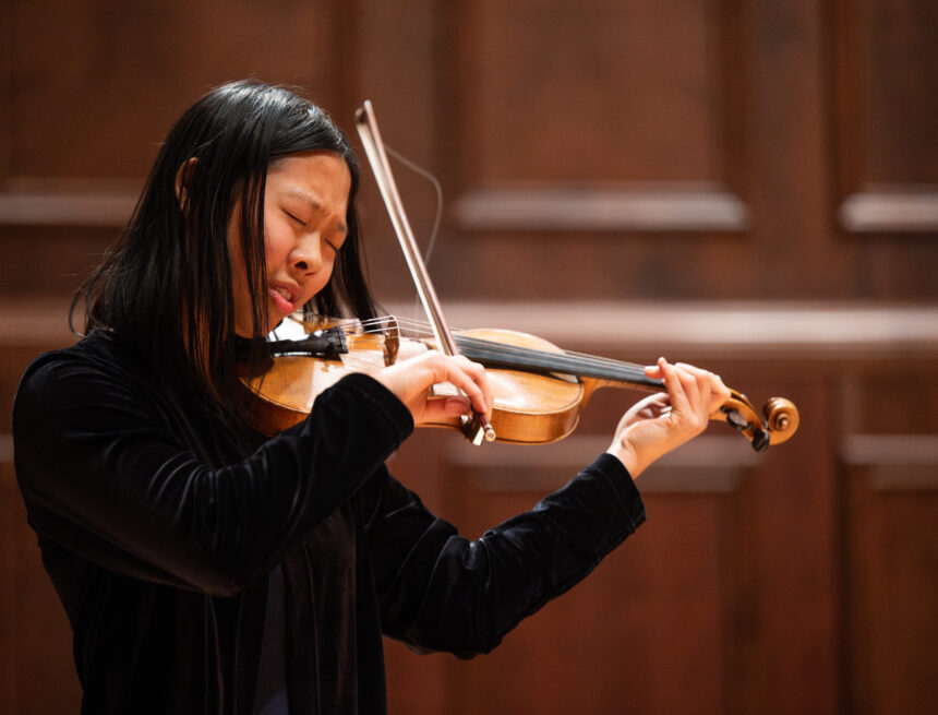 Seniors hit the note at annual aria competition