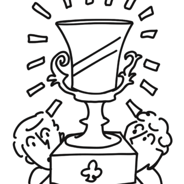 Need a bowl? Use the Homecoming Trophy