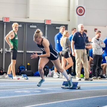 Freshman athlete breaks records from high school to college