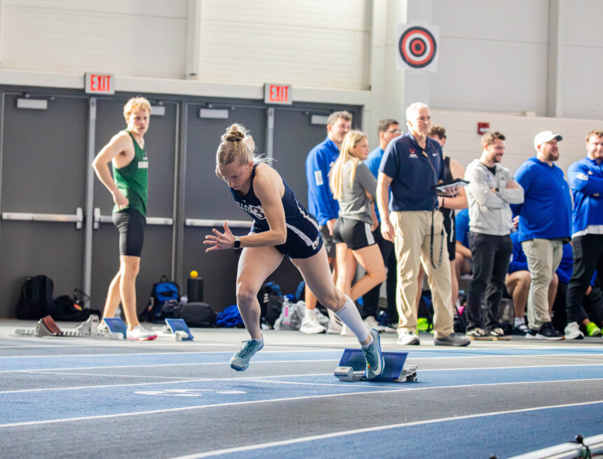Freshman athlete breaks records from high school to college